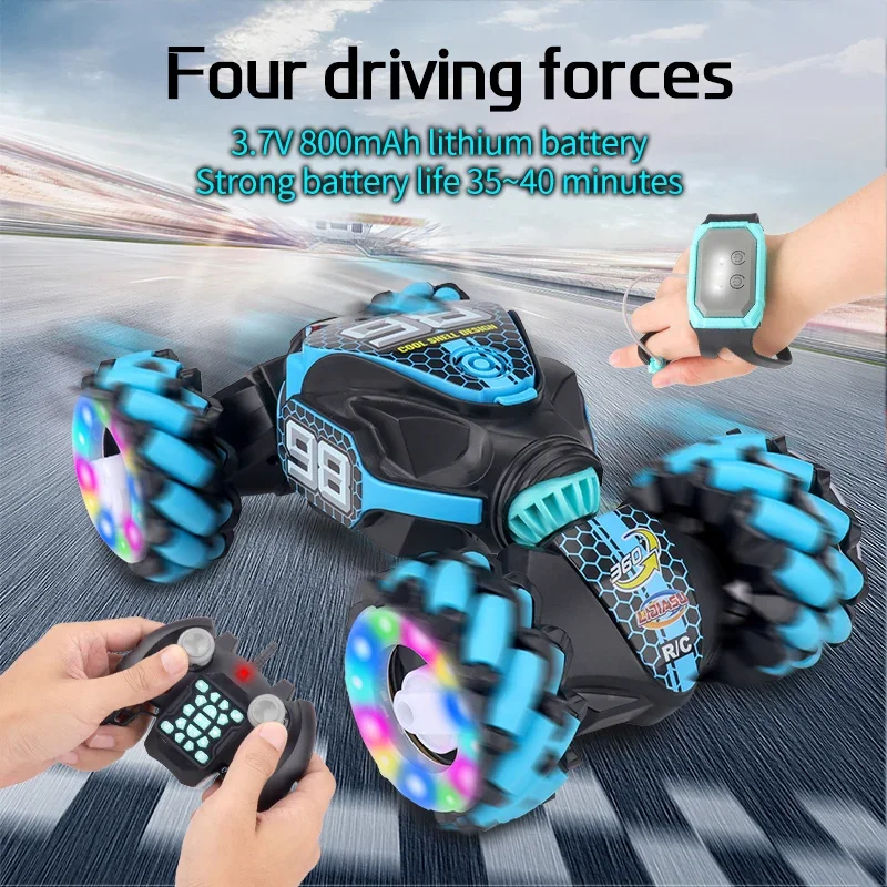 재미있는 듀얼 모드 오프로드 버기 및 레이싱 리모컨, 2.4GHz 4wd 트위스트 RC카, 고속 등반 어린이 장난감, 남아용