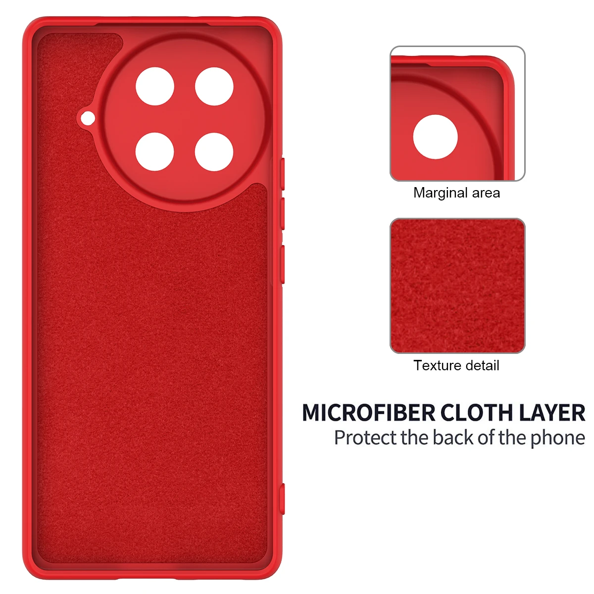 Luxury Skin-Feel Ultra-Thin Silicone Case - Soft, Shockproof, and Anti-Fall Bumper Cover