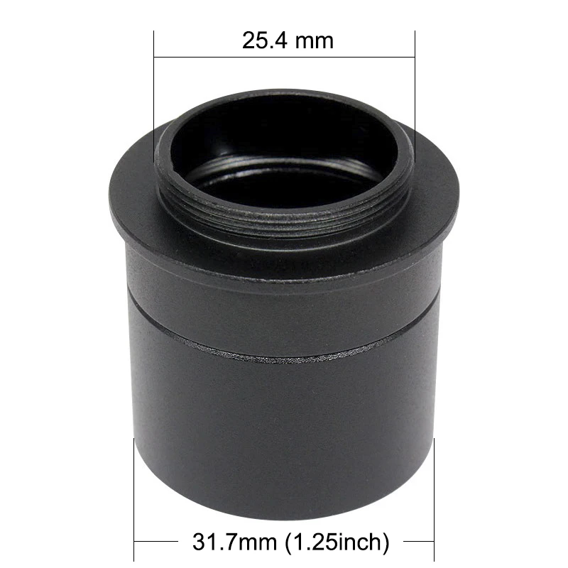 Adapter Ring C Mount to 1.25 inch 23.2mm 30mm 30.5 mm Diameter Microscope Connect Electronic Eyepiece CCD USB Camera telescope adapter microscope adapter