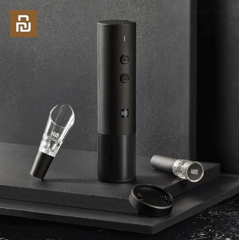 YoupinHuohou5in1ElectricWineOpenerBeerAutomaticCorkscrewUSB