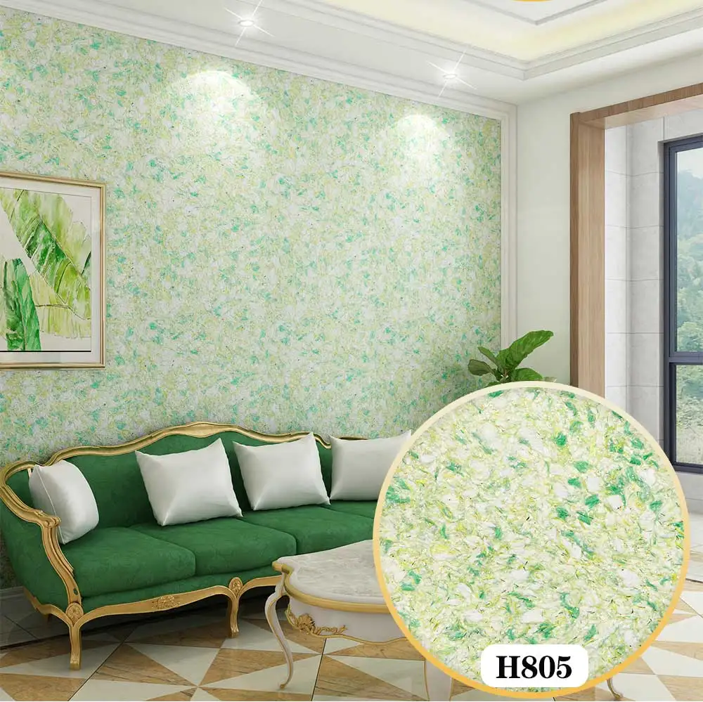 H805 Silk Plaster Liquid Wallpaper Wall Grace Coating Covering Paper