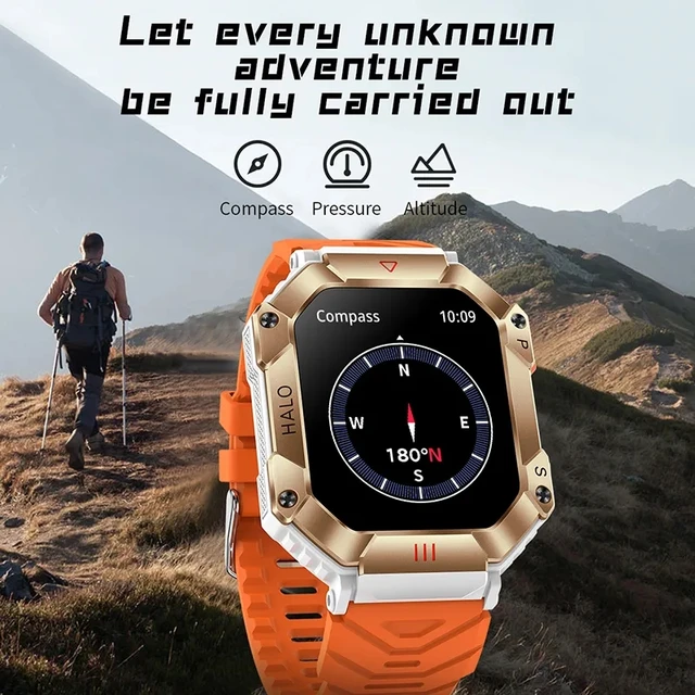 New Durable Military Smartwatch For Men 2023