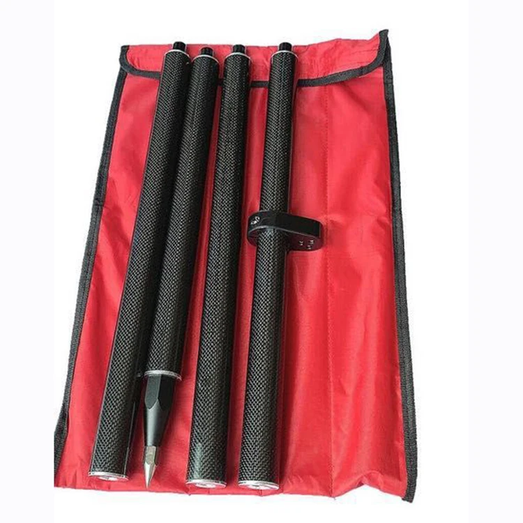 

1.8m*4 Section Carbon Fiber GPS Rover Pole