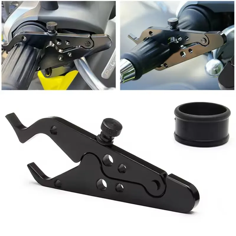 Steel Motorcycle Cruise Control Throttle Clamp for Motorbike Scooter
