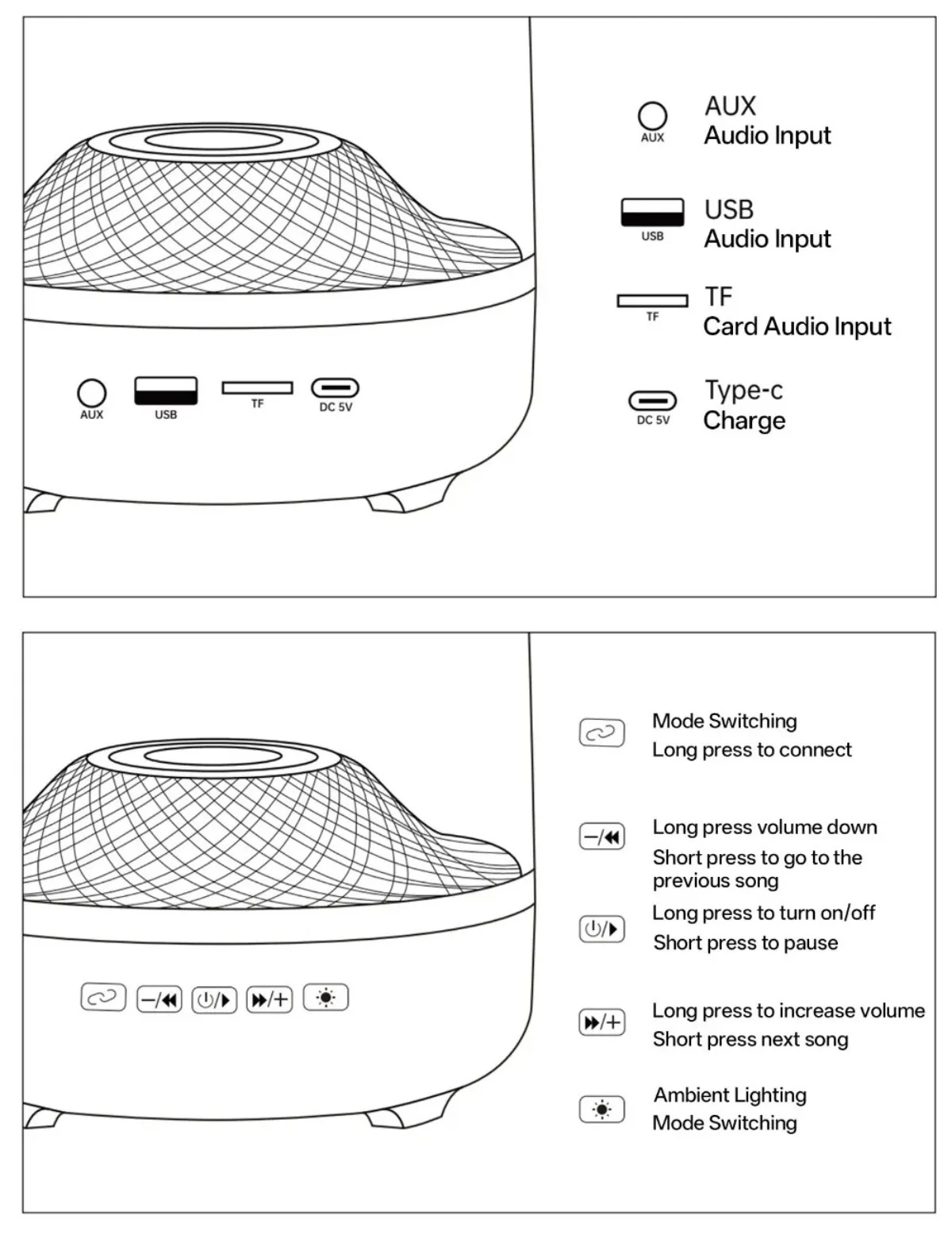 Wireless Bluetooth Smart Speaker With Deep Bass And Tws Surround_voghion.com