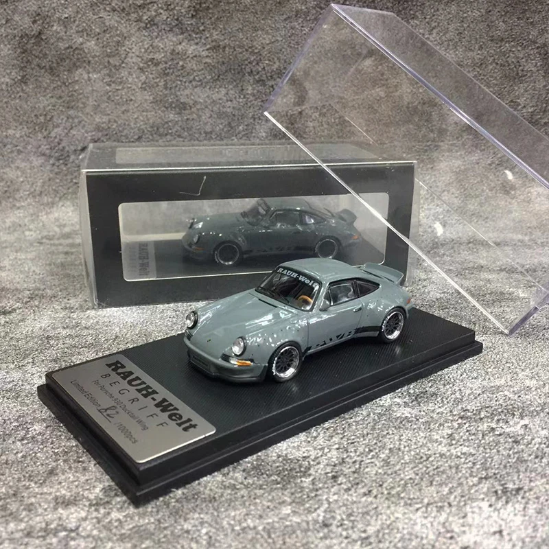 MC 1:64 Model Car RWB 930 Alloy Die-Cast Sport Vehicle GT & Duck Wing Version 4