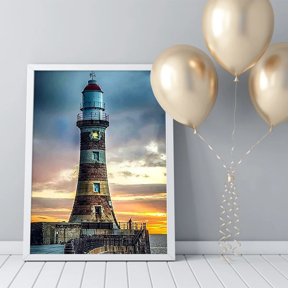 Pirate's Lighthouse DIYダイヤモンドアートキット Pirate's Lighthouse – Diamond Art Club