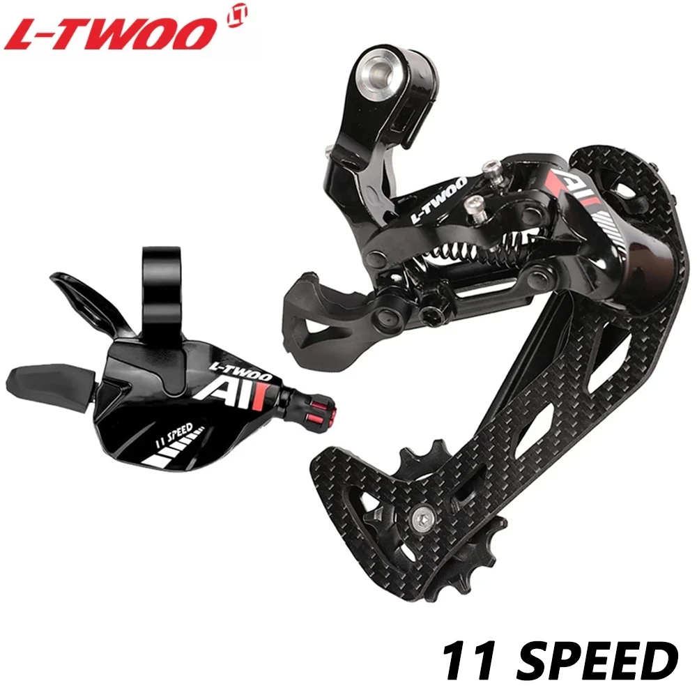 

LTWOO A11 MTB Bike 1x11 Speed Groupset 11V Shift Lever Rear Derailleur Carbon Cage For Mountain Bike Cassette 11-42T 46T 50T 52T