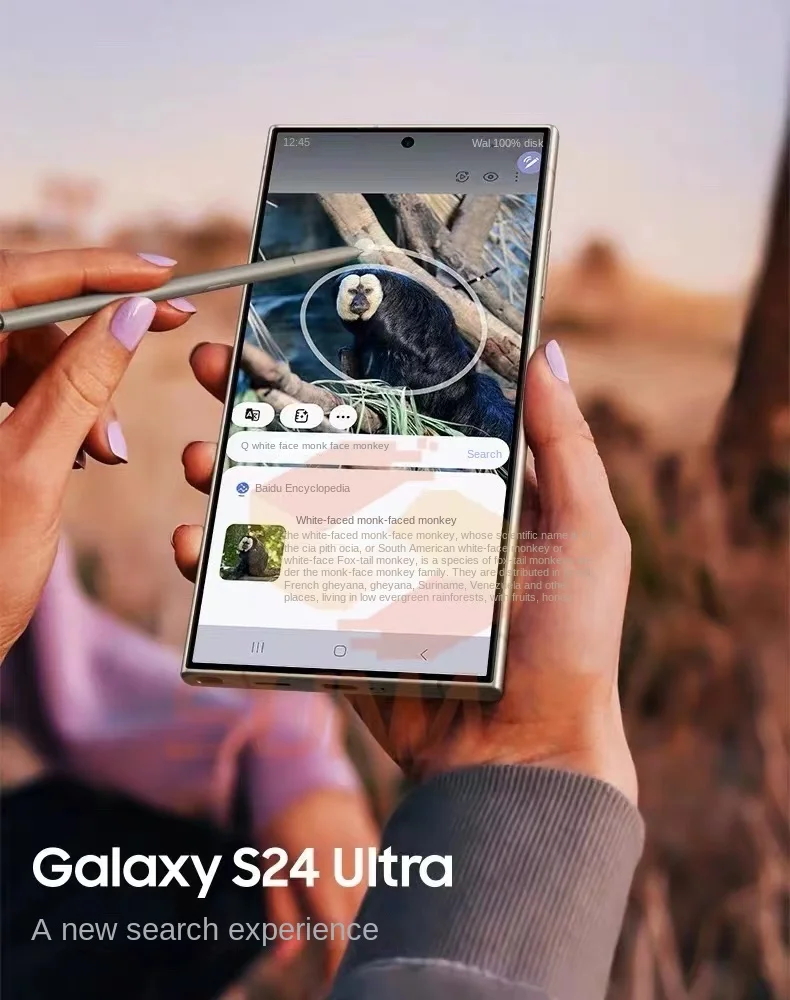 Фото Новый оригинальный стилус для Samsung Galaxy S24, стилус для сенсорного экрана, S-стилус, карандаш с функцией Bluetooth, поддержка air command №3