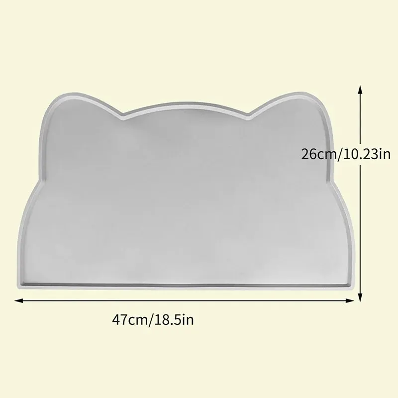 1PC pet placemats Waterproof And Non-slip Prevent Food And Water Spills Easy To Clean For Dogs Cats