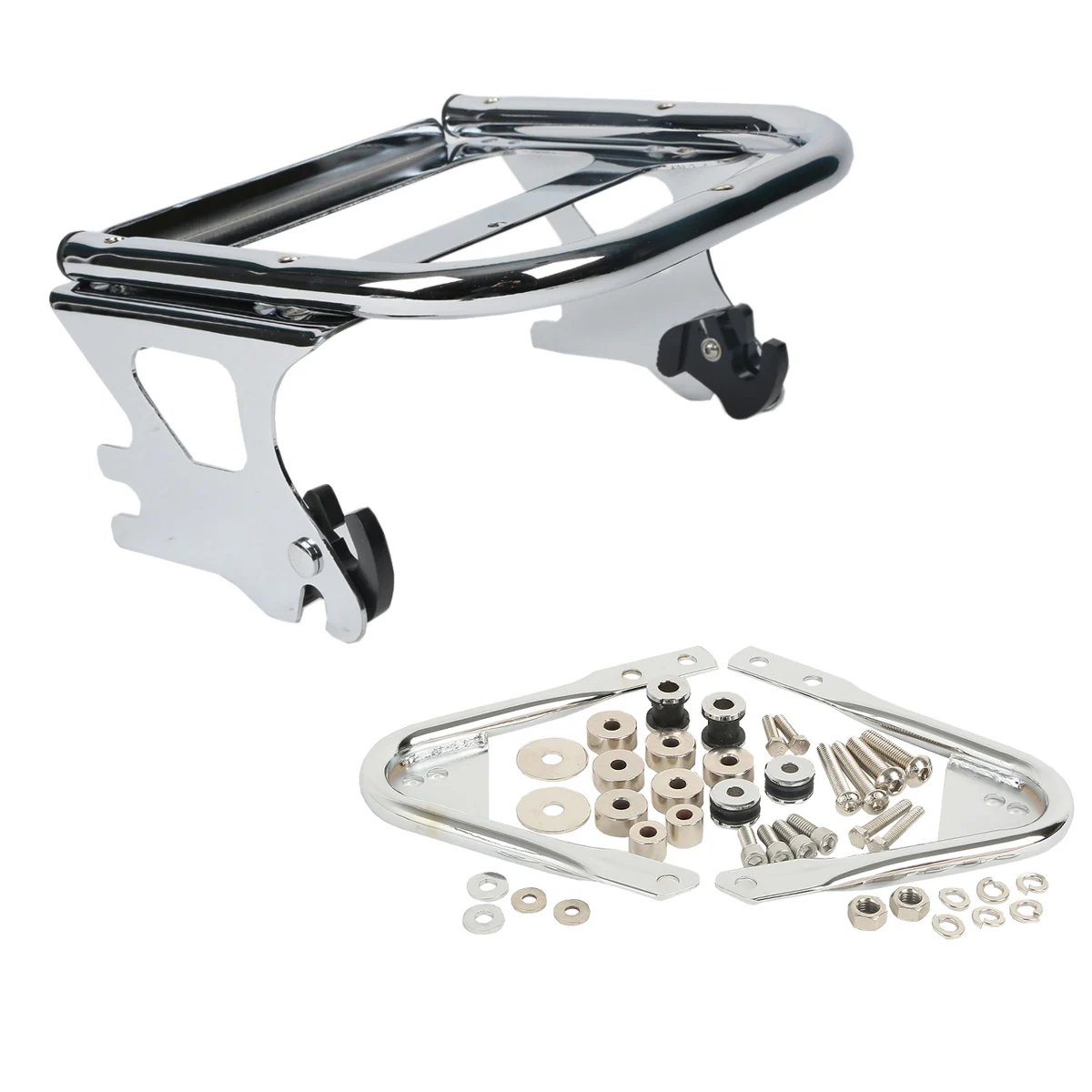 Motorcycle Pack Luggage Rack Docking Hardware For Harley Tour Pak Touring Road King Electra Glide Street Glide 1997-2008