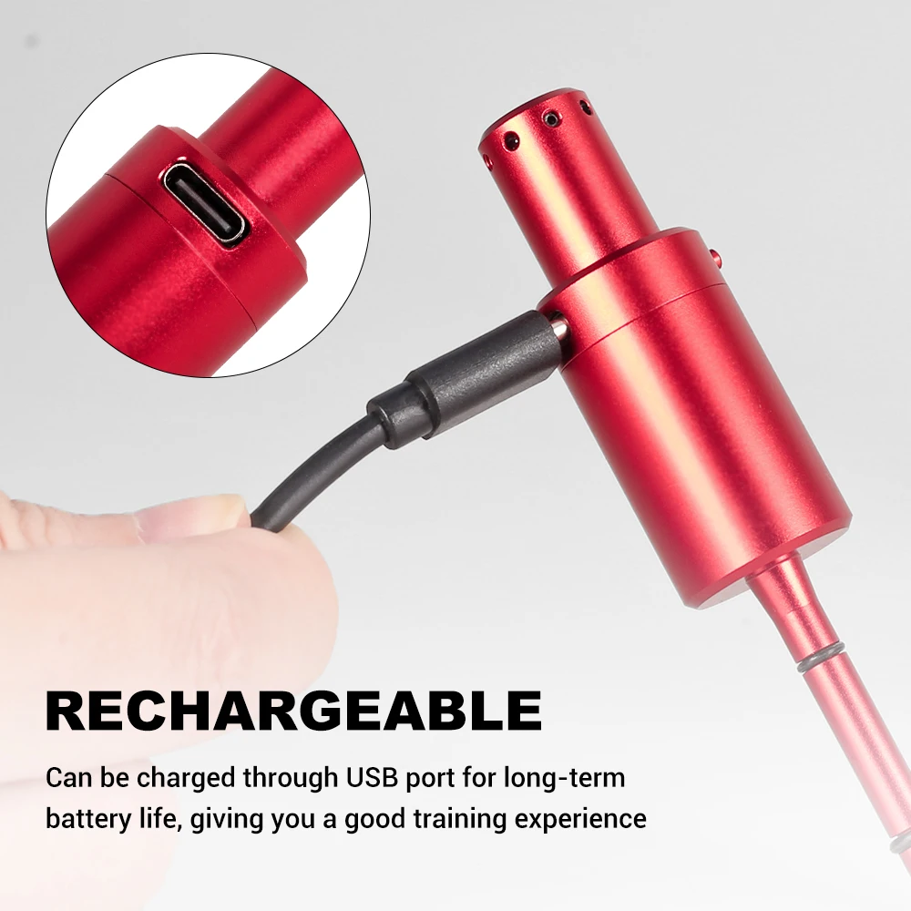 22LR 223Rem Dual Purpose Dry Fire Laser Training Bullet Red Dot Laser Training Cartridge Laser Bore Sight for .243 .17 .177Cal 4