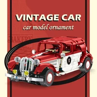 2025 NEW RC/APP Technical Brick Vintage Cars Classics Model Building Block Assembling Toys for Boys Birthday Christmas Gifts Set 2
