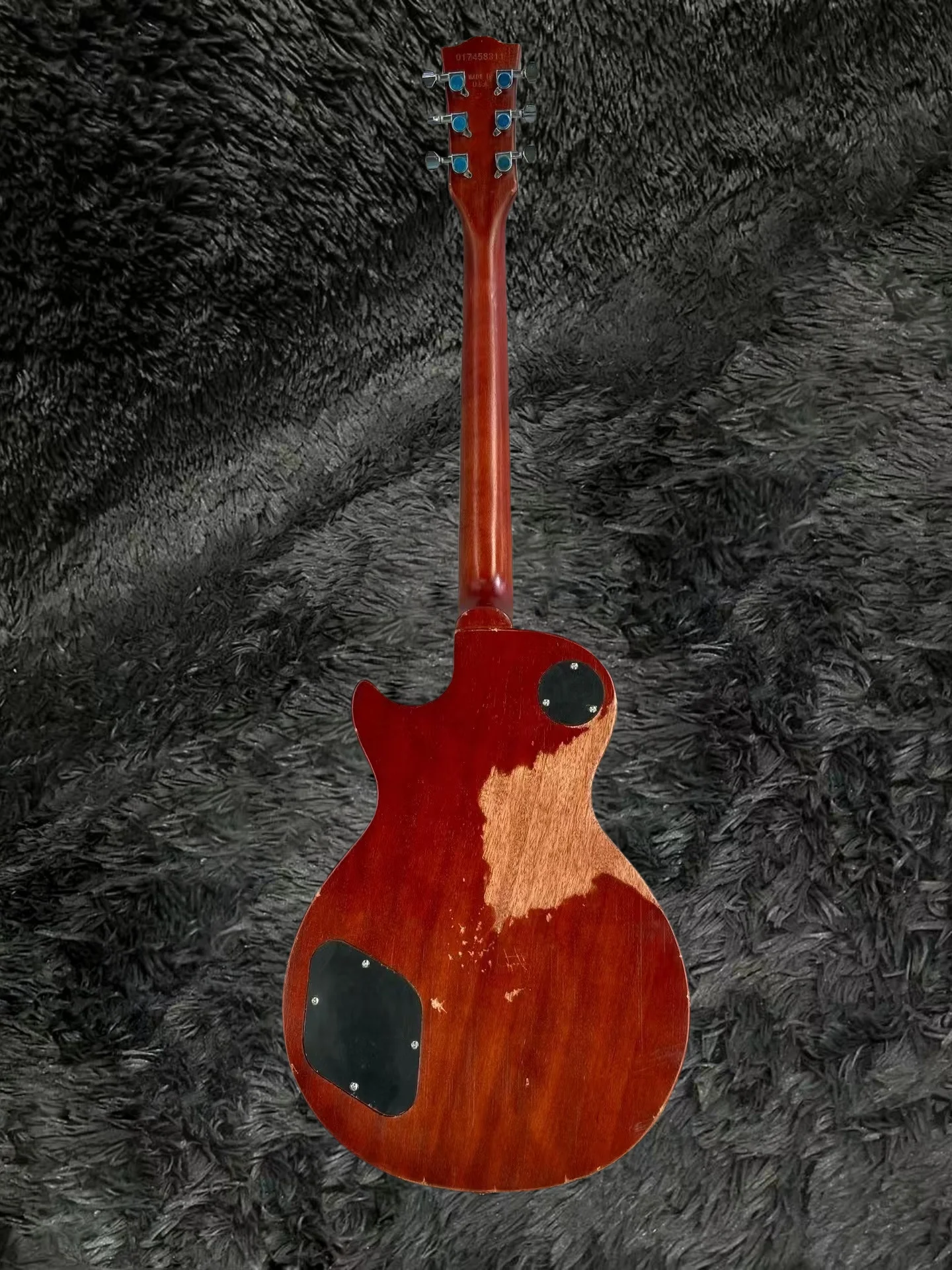 Vintage aged Gary Moore Greeny Kirk Heavy Relic shape Electric Guitar 1piece