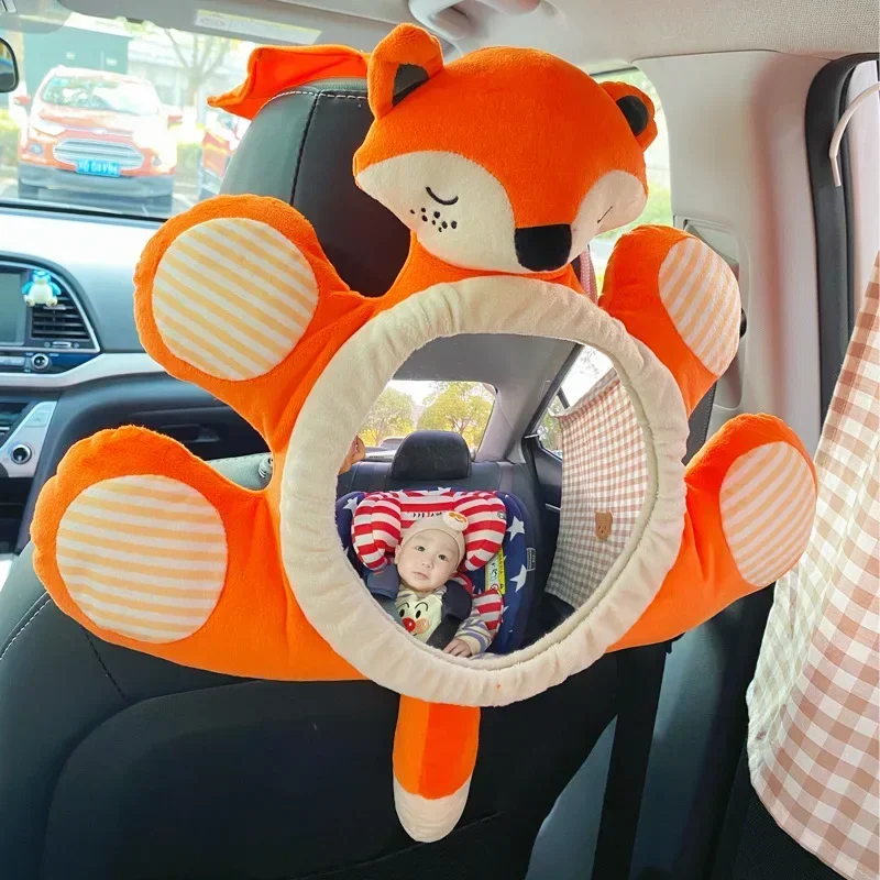 Adjustable Baby Car Mirror Safety Seat Mirror Rear Facing Car Seat Wide Crystal Clear View Shatterproof Kids Monitor