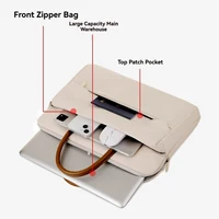 Sac à manches pour ordinateur portable 13,3 14 15,6 pouces étui pour ordinateur portable pour Macbook Air Pro 13 16 Xiaomi Huawei Lenovo Redmi Mac Book M2 PC sac d'ordinateur sacs portables sac à main mallette étanche 4
