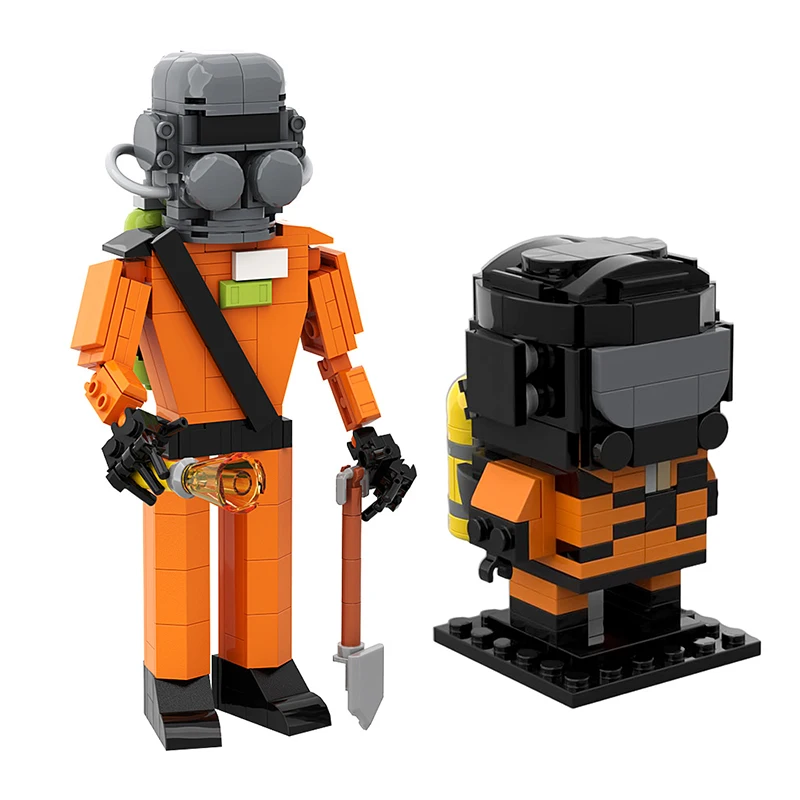 

Конструктор MOC игровой, игрушечный фирменный конструктор «пожарная часть»