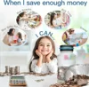 Digital LCD Counting Coin Money Saving Box Jar Large Capacity for USD EURO Money Electronic Counting Piggy Bank 4