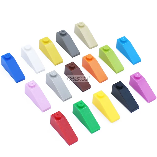 Marumine 1x3 Slope Inverted MOC Bricks Toys 50PCS 4286 Classic Building Blocks Roof Educational DIY Construction Parts for Kids 6