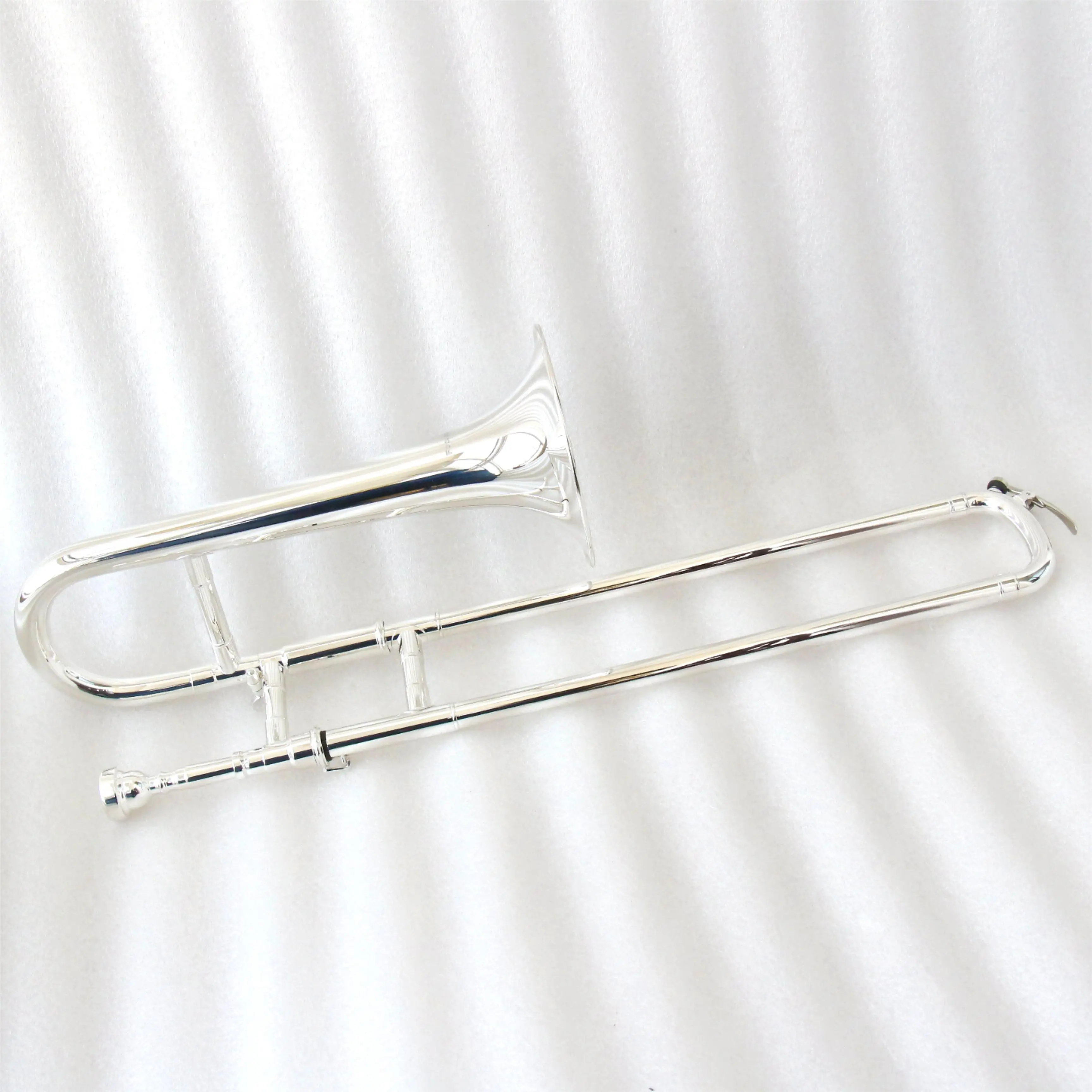 Trombone Di Alta Qualità Cinese Bb Trombone Strumento Placcato Argento Trombone Soprano Professionale