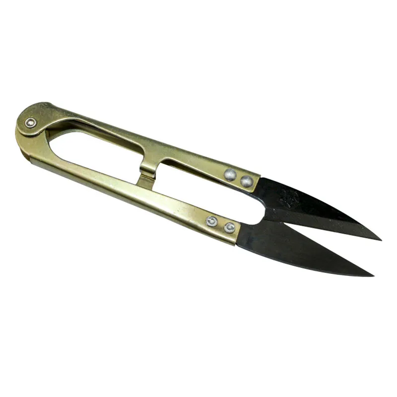 U Style Sewing Scissors Clippers Embroidery Thrum Yarn Scissors Cutter Trimming Scissor Tool Nippers Hand Tool U Scissors 4