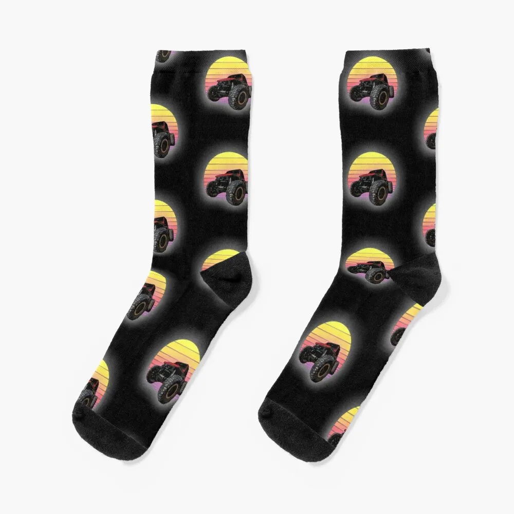 

vintage Offroad 4x4 Crawling quote rock crawler truck Socks Anti-Slip Socks Man