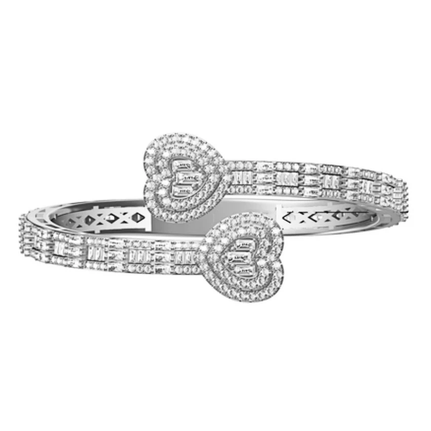 Iced Out AAA Baguette Cubic Zirconia Image 6