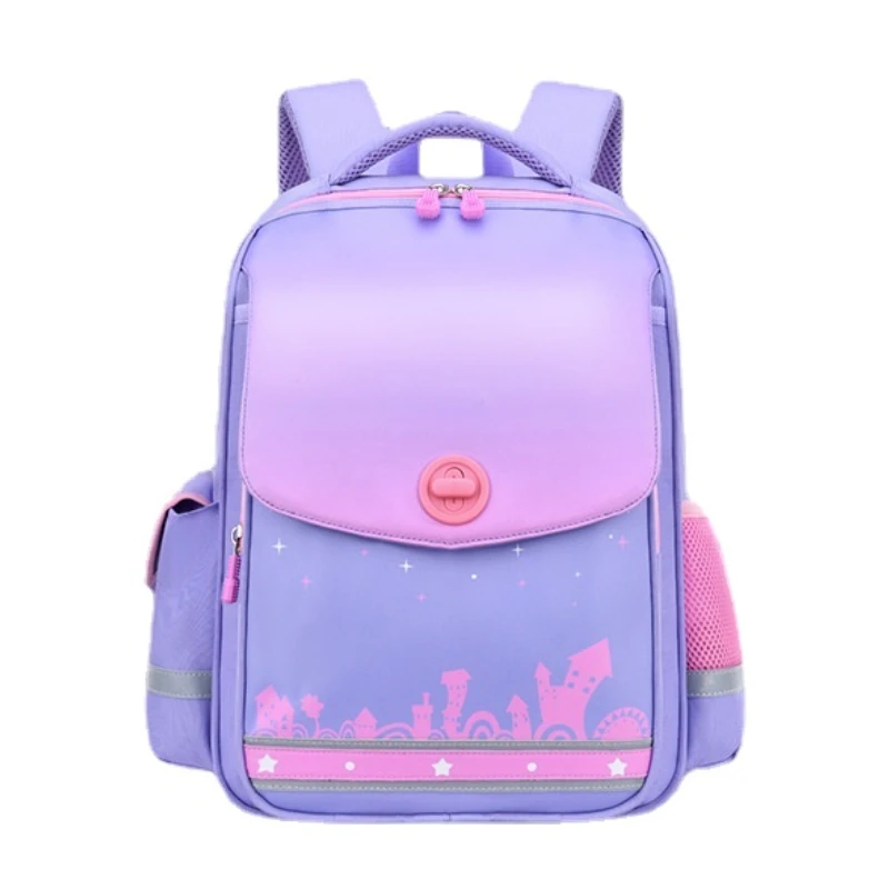 

XZAN Children Students British Style Backpacks New Primary Girl Boy Fashion Waterproof Schoolbags for Grade 1-3-6 Hot