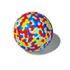 7.5cm Pet Toy Ball Dog High Elasticity Solid Toy Ball Floating E-tpu Bite Resistant Outdoor Training Toy Ball For Dogs 3