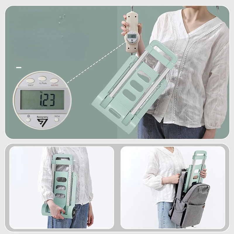 Small-Cart-Folding-Portable-Cat-and-Dog-Food-Outdoor-Trailer-Household-Shopping-Trolley.jpg Kis Kocsi Összecsukható Hordozható Macska- És Kutyaeledel Kültéri Pótkocsi Háztartási Bevásárló - Image 2