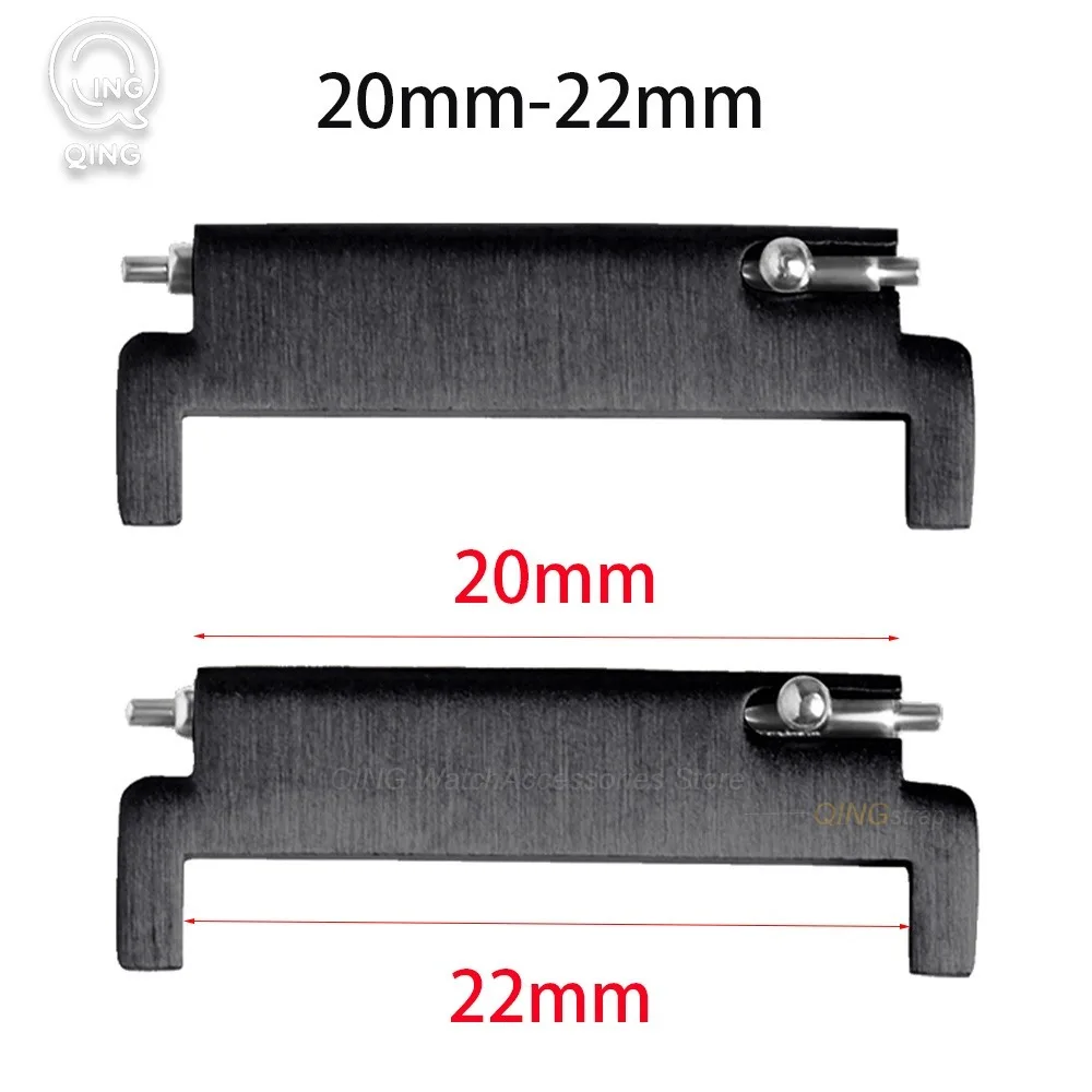 Versatile Quick Release Pin Watch Strap Adapter - Metal Connector Accessory