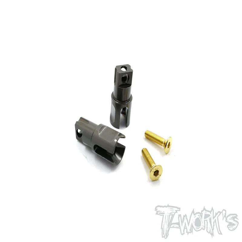 

Original T works TE-163-Y 7075-T6 Hard Coated Alum. Front Spool Cups( For Yokomo BD8'18 ) Rc part
