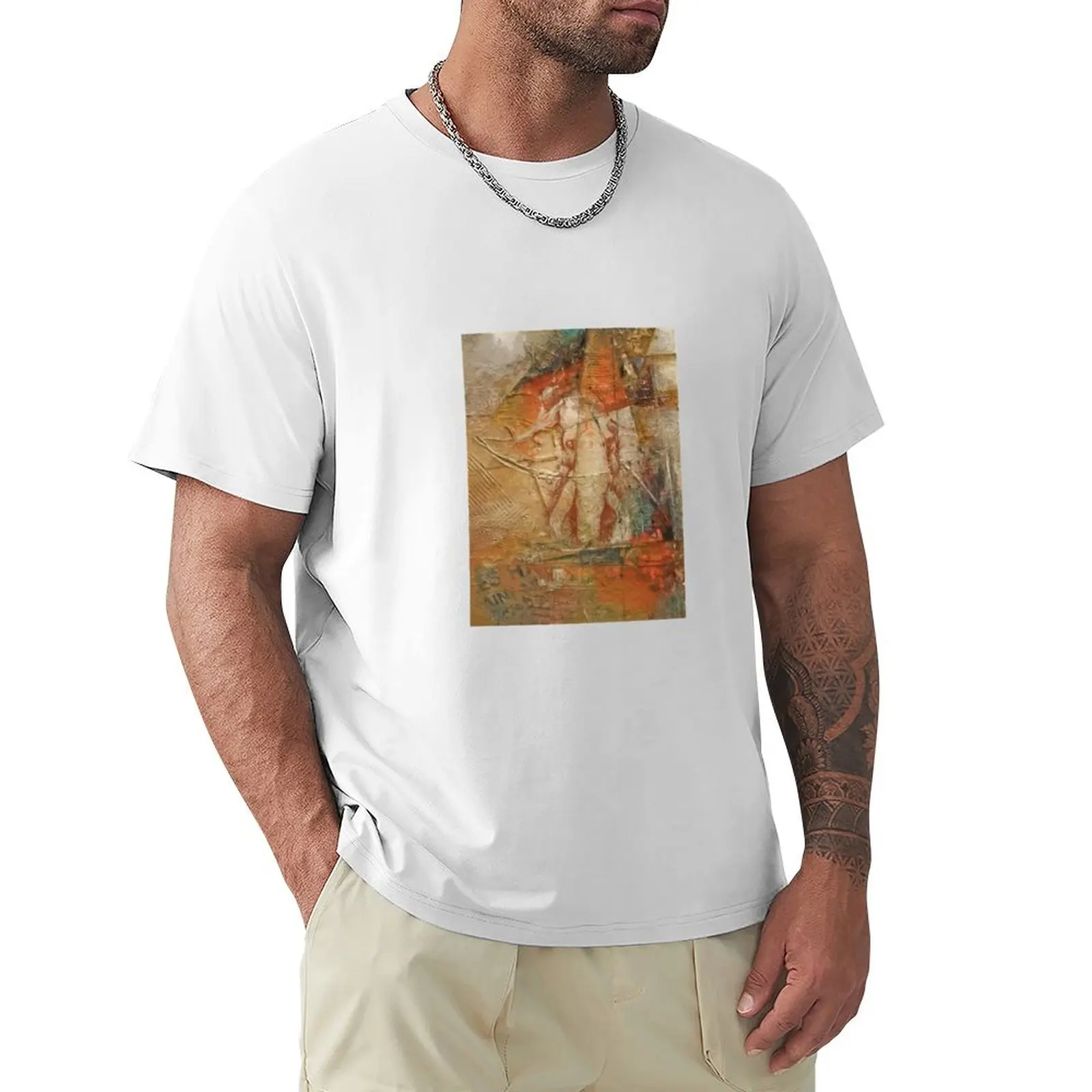 

Title: Ethereal Majesty: Abstract Reverie of the Elephant Spirit T-Shirt anime t shirt for men