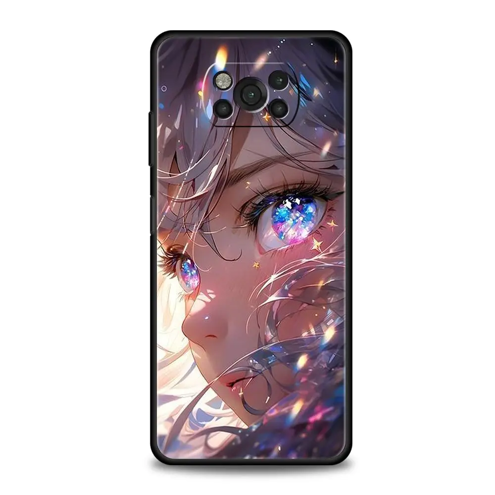 Cartoon Cute Eyes Art Soft Phone Case Cover