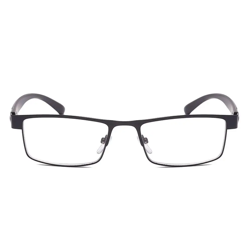 Óculos de leitura de liga de titânio masculino de alta qualidade lentes revestidas não esféricas negócio hyperopia prescrição óculos + 1.0 ~ + 4.