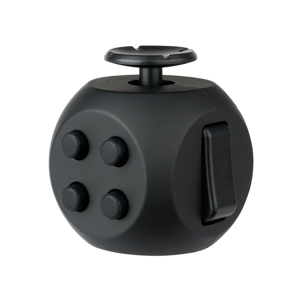 2pcs Fidget Toys Anti-Stress Fingertip Decompression Dice for Autism Anxiety Relief Relax Cube