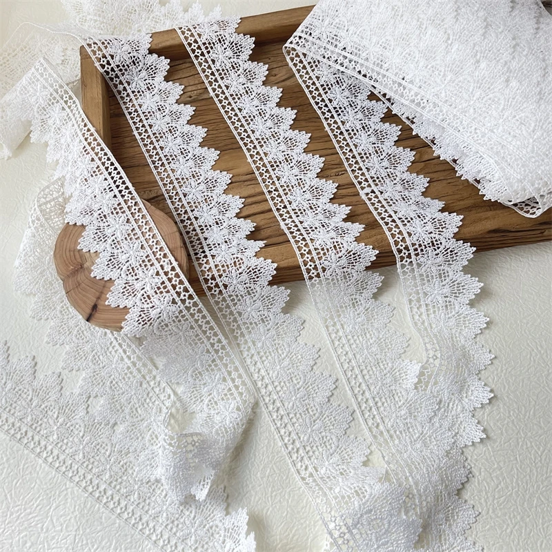 

10 Yards Venice Lace trim Vintage Style Hollow out Trim for Craft DIY sewing Doll's dress Strap Cuff Costume Blouse Veil