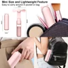Portable Fan Super Mini Handheld Fan USB Rechargeable Fan Foldable Hand Held Small Pocket Fan with 2000mAh Power Bank 3 Gears 6