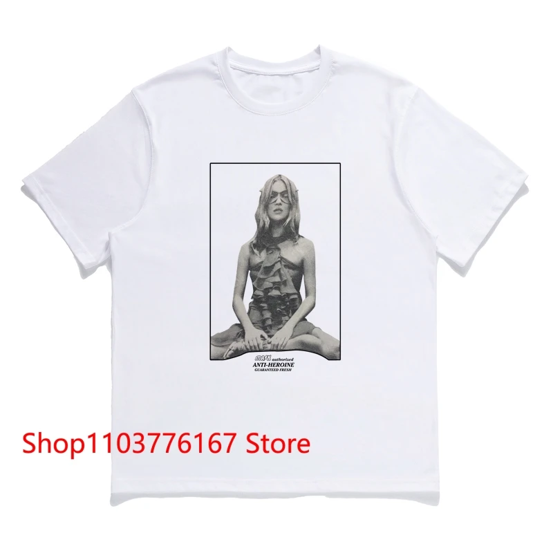 

Винтажная уличная одежда, футболка, модные топы с принтом для девочек, Повседневная Свободная хлопковая футболка унисекс с круглым вырезом и коротким рукавом