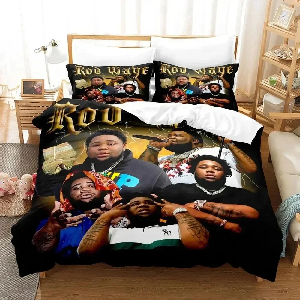3d impressão rapper haste onda conjunto de cama capa edredão conjunto colcha fronha consolador rei rainha tamanho meninos adulto conjunto cama