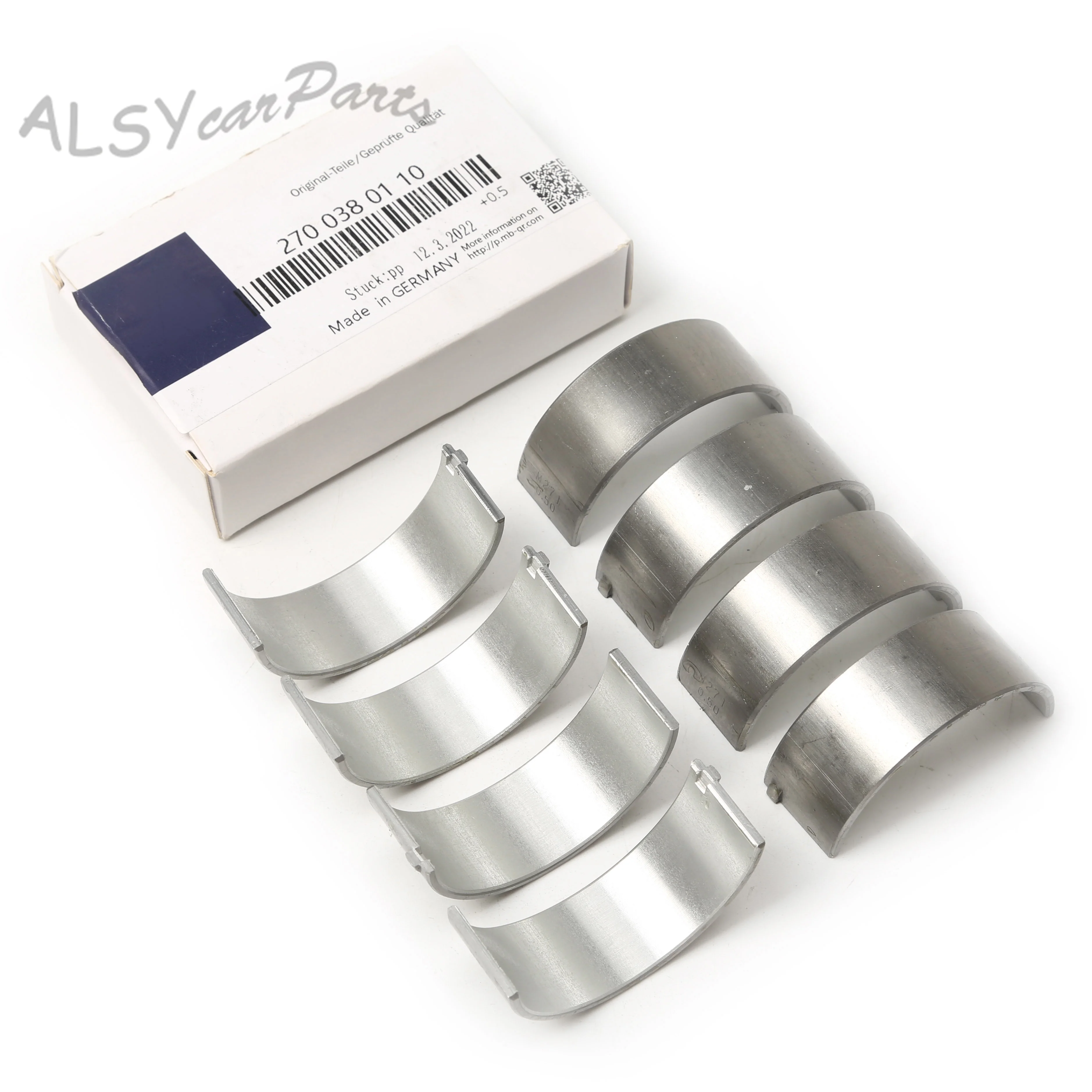 Motore Oversize 0.5Mm Cuscinetti Biella Set 2700380110 Per Benz A 260 B 250 C 200 Kompressor C 300 Clc 160 2710380511