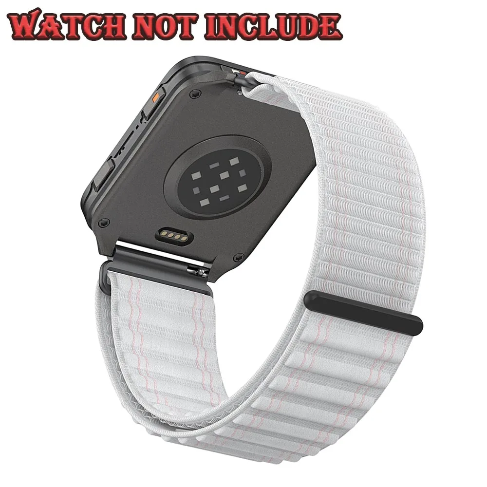 Wave-Shaped Nylon Loop Strap for Smart Watch Band - Sport Adjustable Correa Accessories