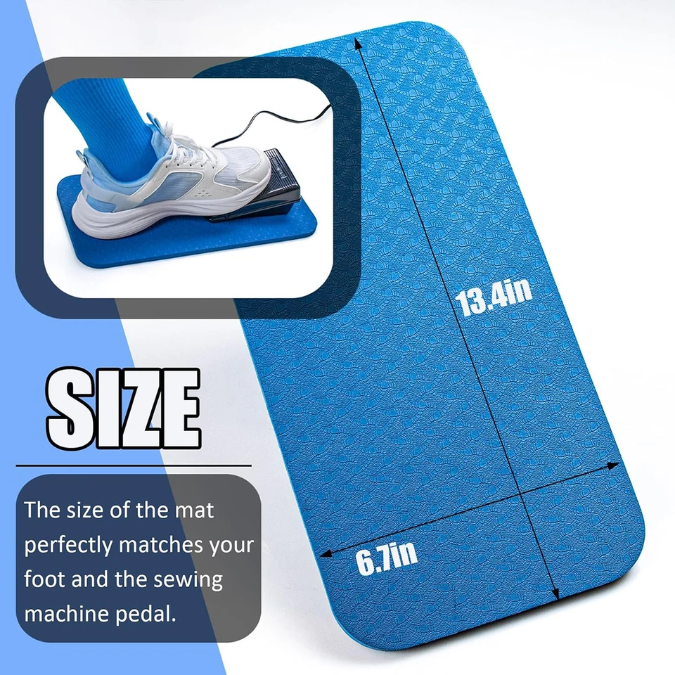 Máquina de costura muffling esteira pedal reduzir vibrações ruído sem  deslizamento acessórios da máquina de costura de borracha para quilting  bordado - AliExpress, image size:960x960