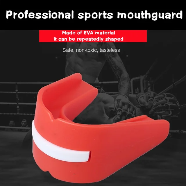 Protège-dents double face pour adultes, protège-dents pour MMA, Taekwondo,  boxe, football, basket-ball, hockey, 1 pièce - AliExpress