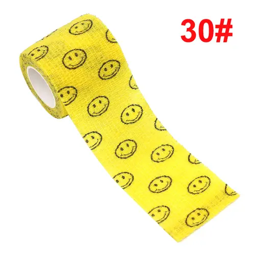 Animal Pattern Printed Self Adhesive Elastic Bandage 4.5m Sports Wrap Tape for Finger Joint Knee First Aid Kit Pet Tape - Image 11