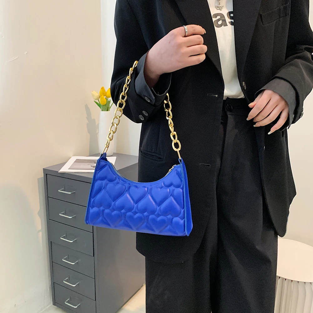 Louis Vuitton Monogram Clutch Handbag Blue For Women 11in/28cm %