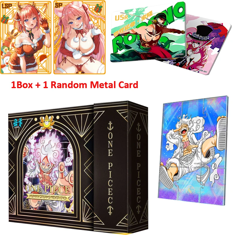 2024 Carte Da Collezione One Piece Anime Trading Game Rufy Sanji Nami Tcg Booster Box Carte Da Gioco