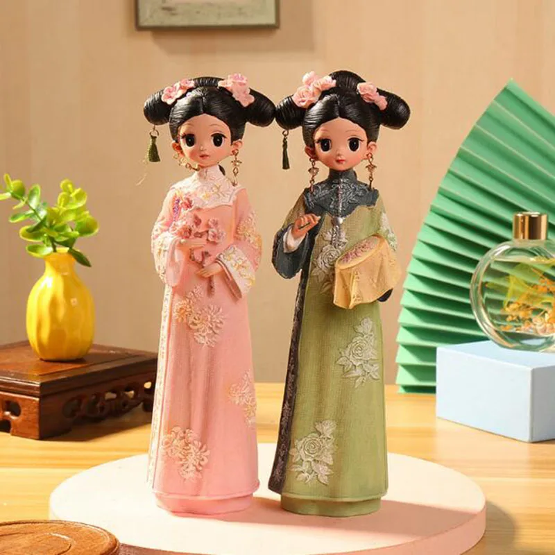 

Полимерные поделки, милая девочка, домашнее украшение для спальни, праздничный подарок для друга, статуэтки, настольные украшения