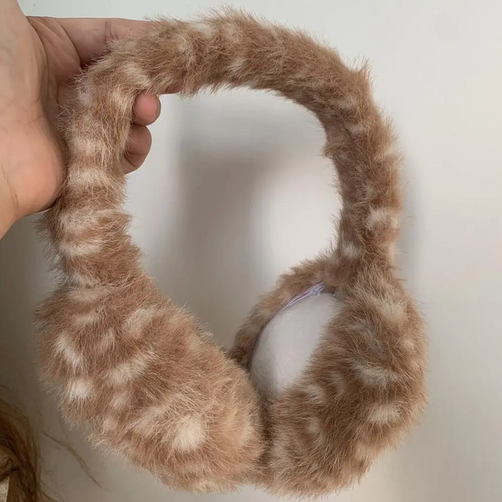 Faux Fur Antlers Hairband Japanese Lolita Headband Christmas Elk Deer Scarf Winter Furry Thicken Earmuffs Cosplay Accessories