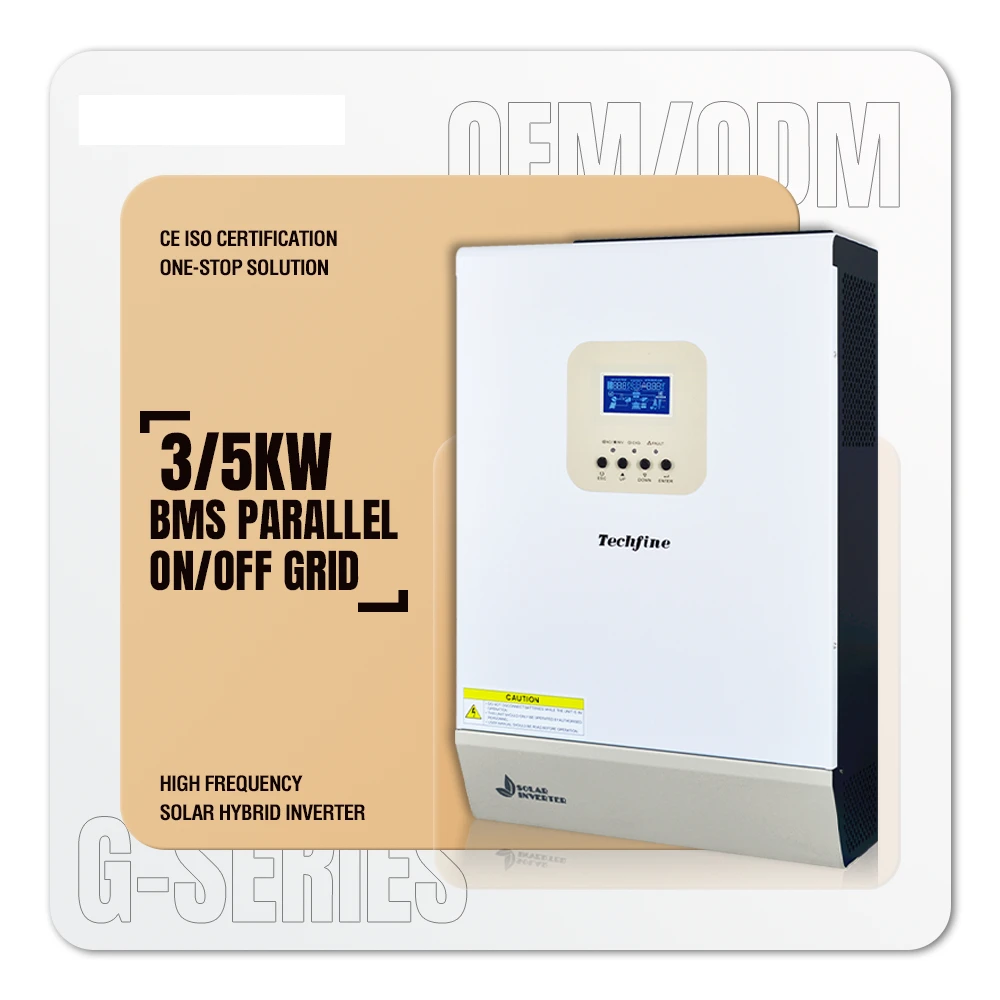 

On off Grid 3KW 3.5KW 5KW 5.5KW BMS inverter 80A MPPT 500VDC PV Input 220VAC 230V 48V Hybrid Solar inverter with Parallel